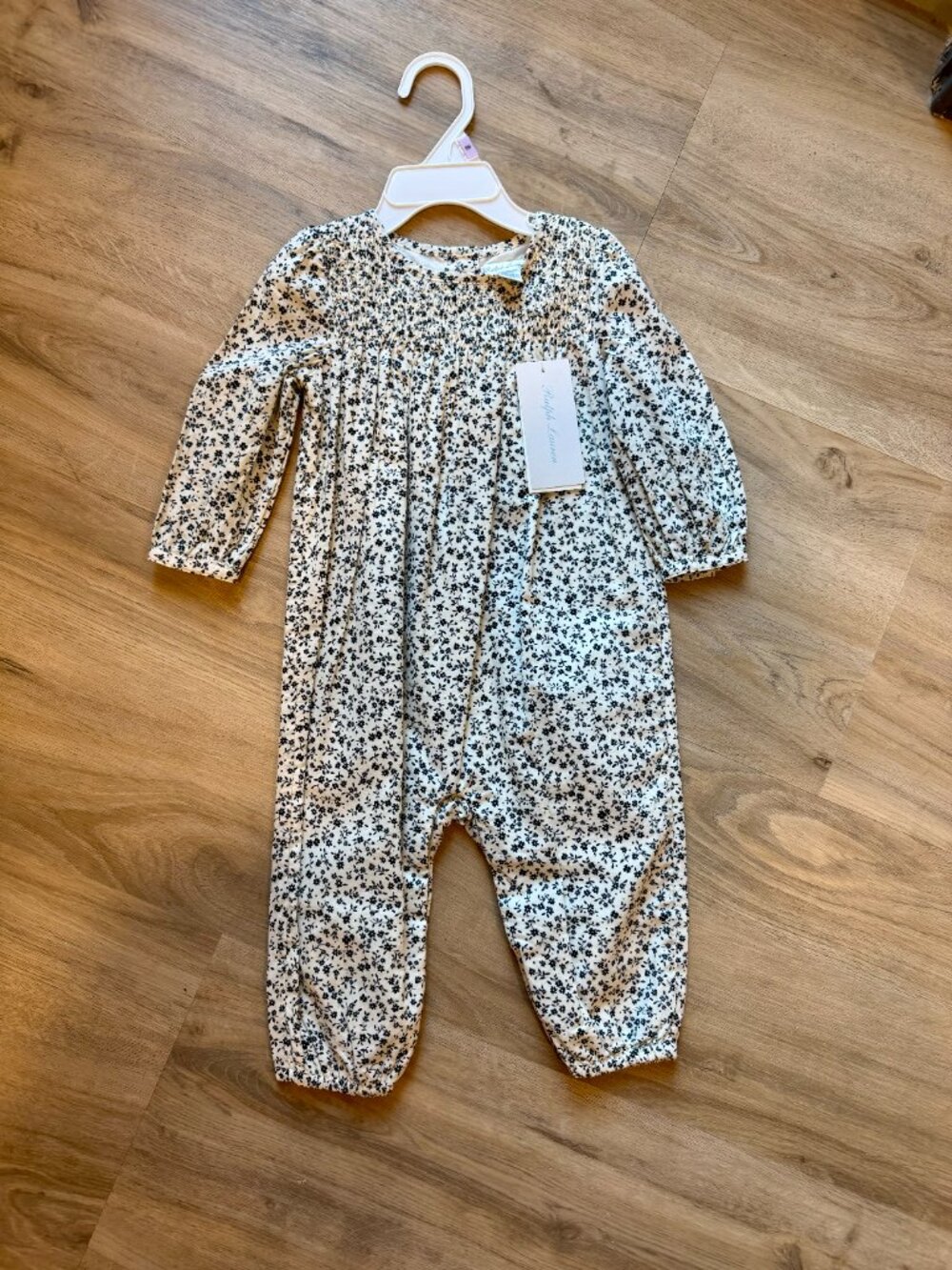 Polo Ralph Lauren Baby Girl's Jumpsuit NWT 9M